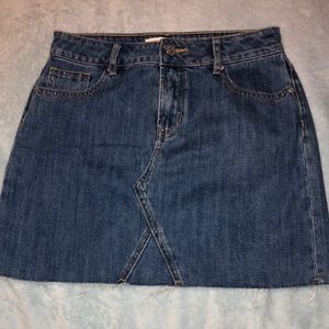 PACSUN JEAN SKIRT SIZE 25